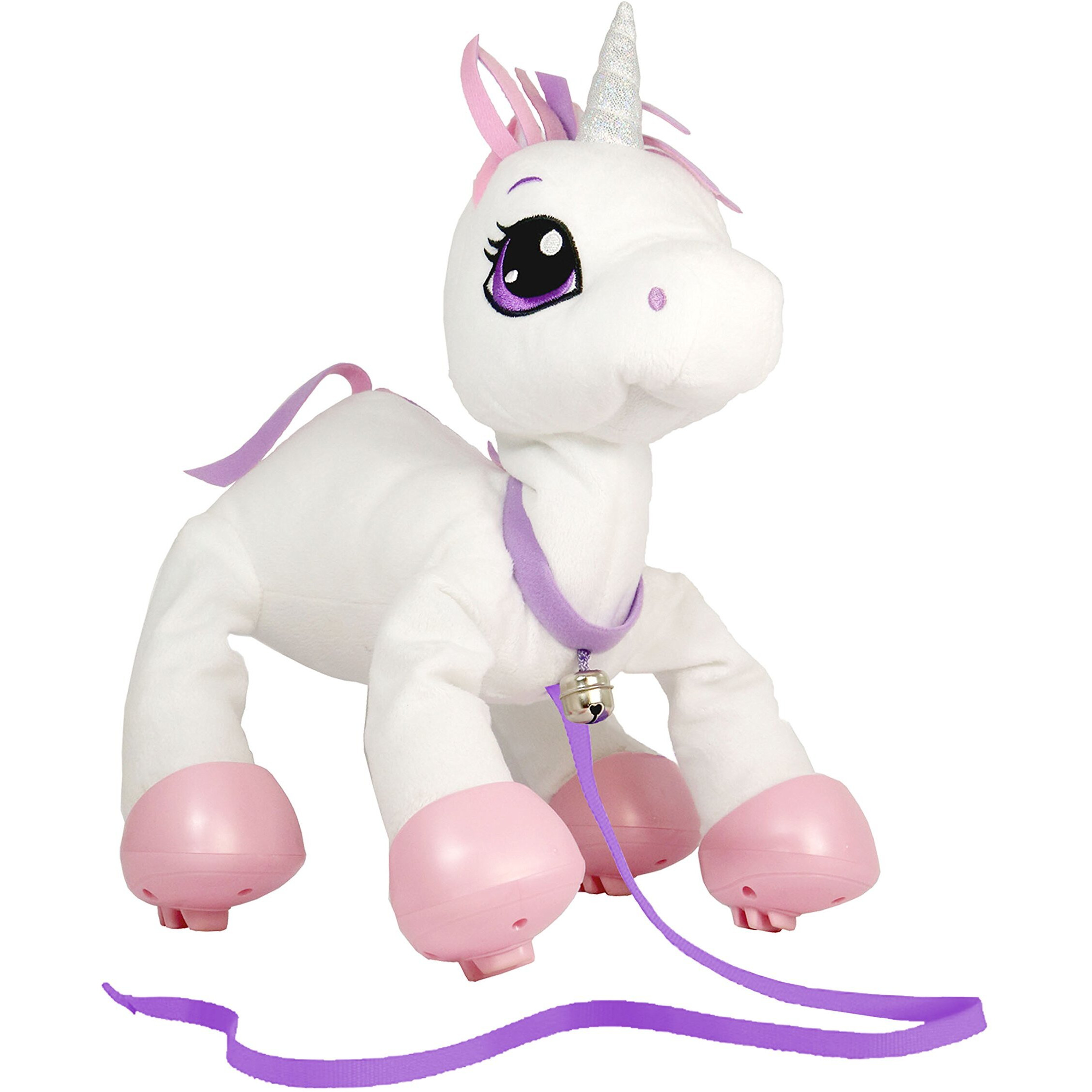 Peppy Pets Unicorn Plush, White