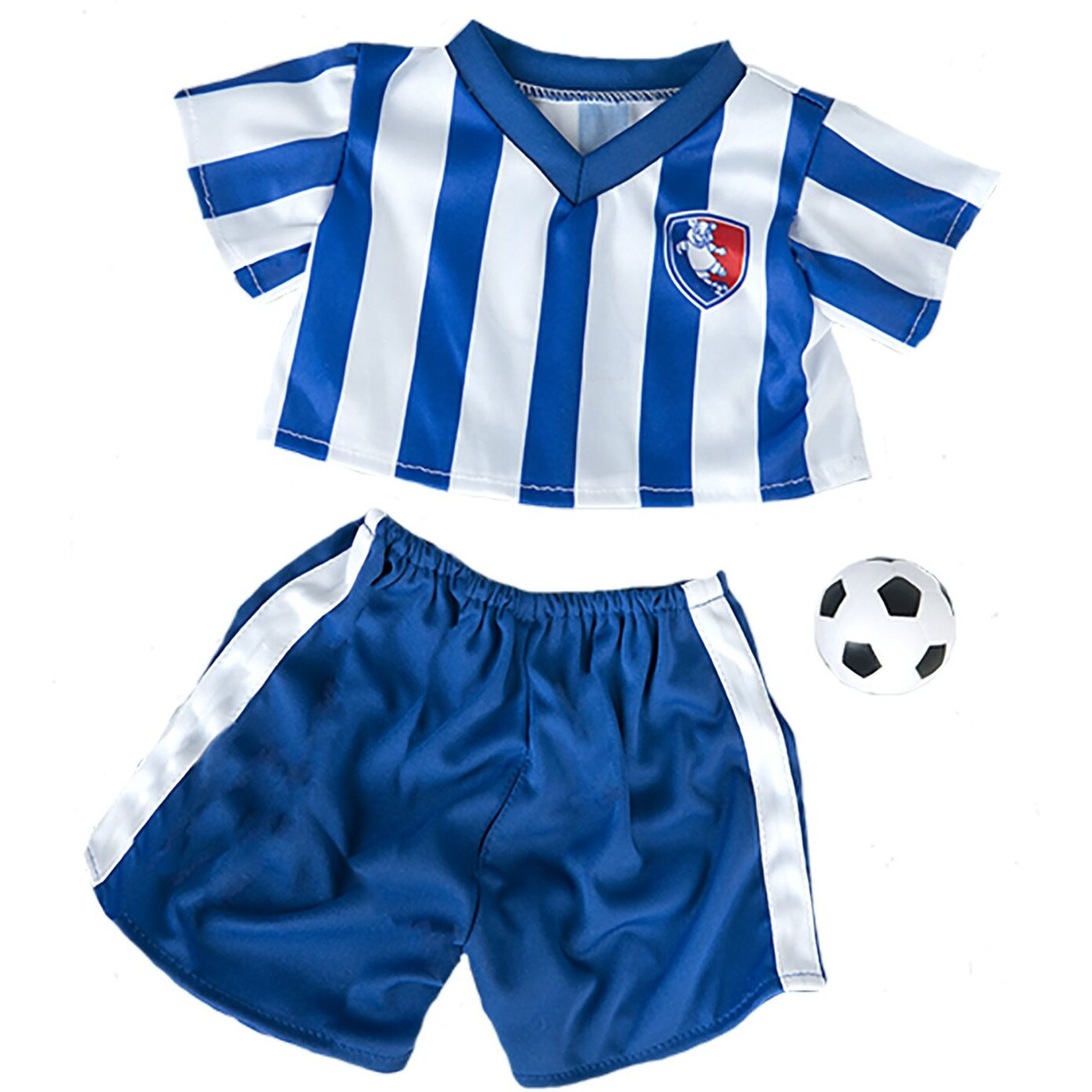 All Star Soccer Uniform Fits Most 14 - 18 Build-A-Bear And Make Your Own Stuffed Animals