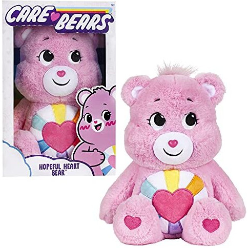Care Bears 14 Plush - Hopeful Heart Bear - Soft Huggable Material