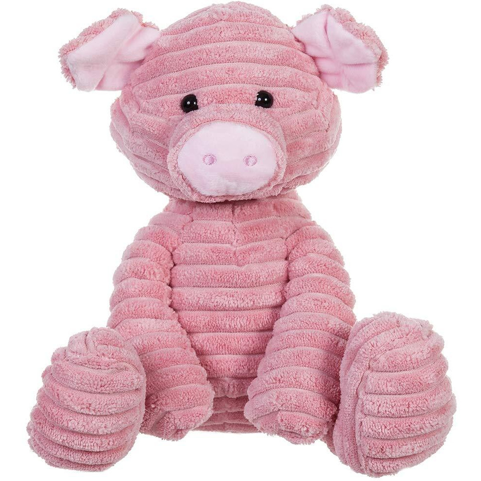 Apricot Lamb Plush Toys Corduroy Pig Stuffed Animal Soft Cuddly Perfect For Child (Corduroy Pig