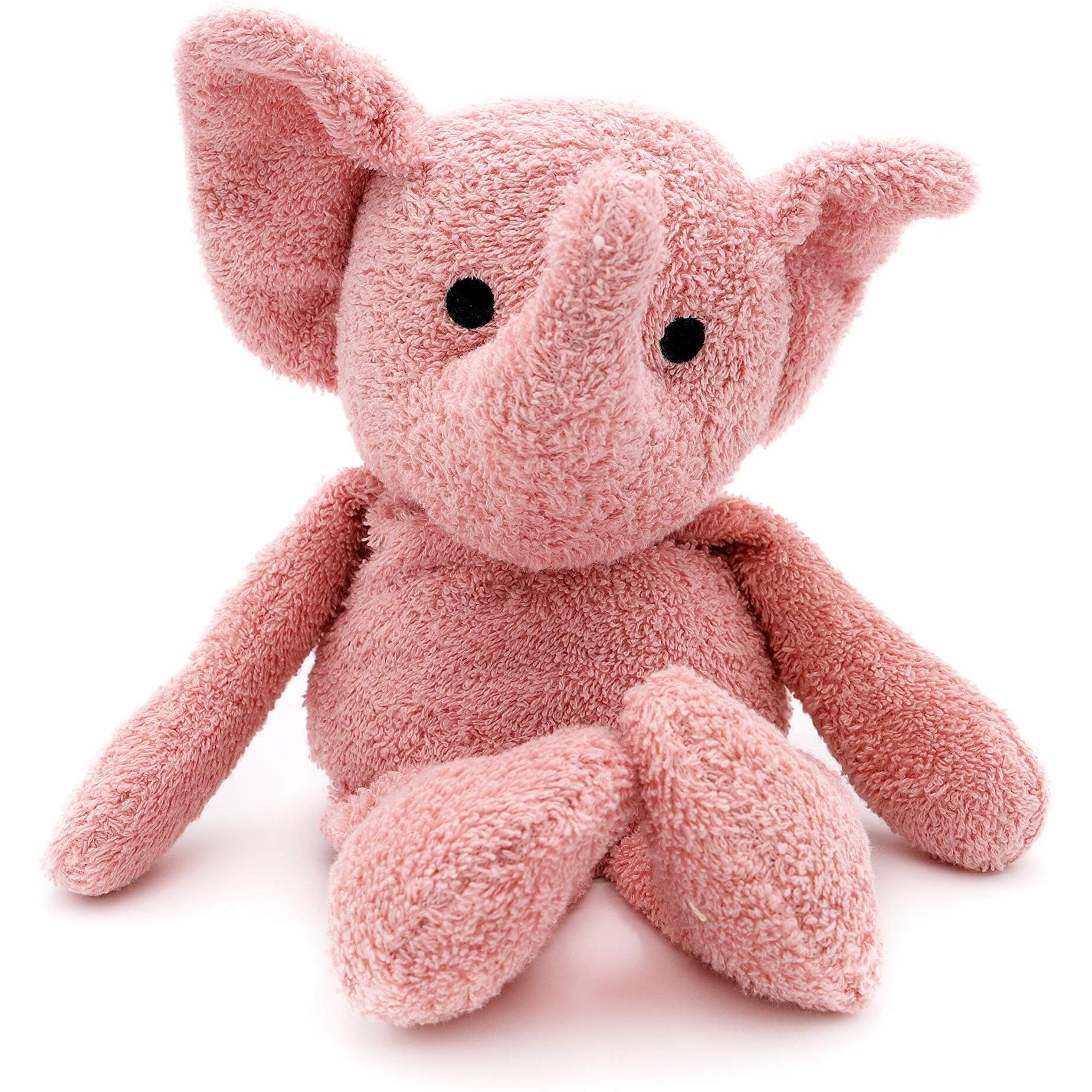 Thermal-Aid Zoo Microwavable Stuffed Animal - Plush Toy And Hot Cold Pack - Tiny The Elephant