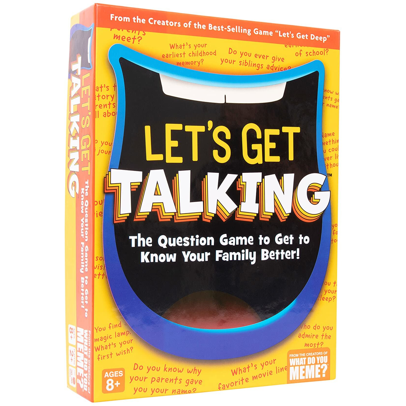What Do You Meme Lets Get Talking - The Question Game To Get To Know Your Family Better Family - Ages 8+