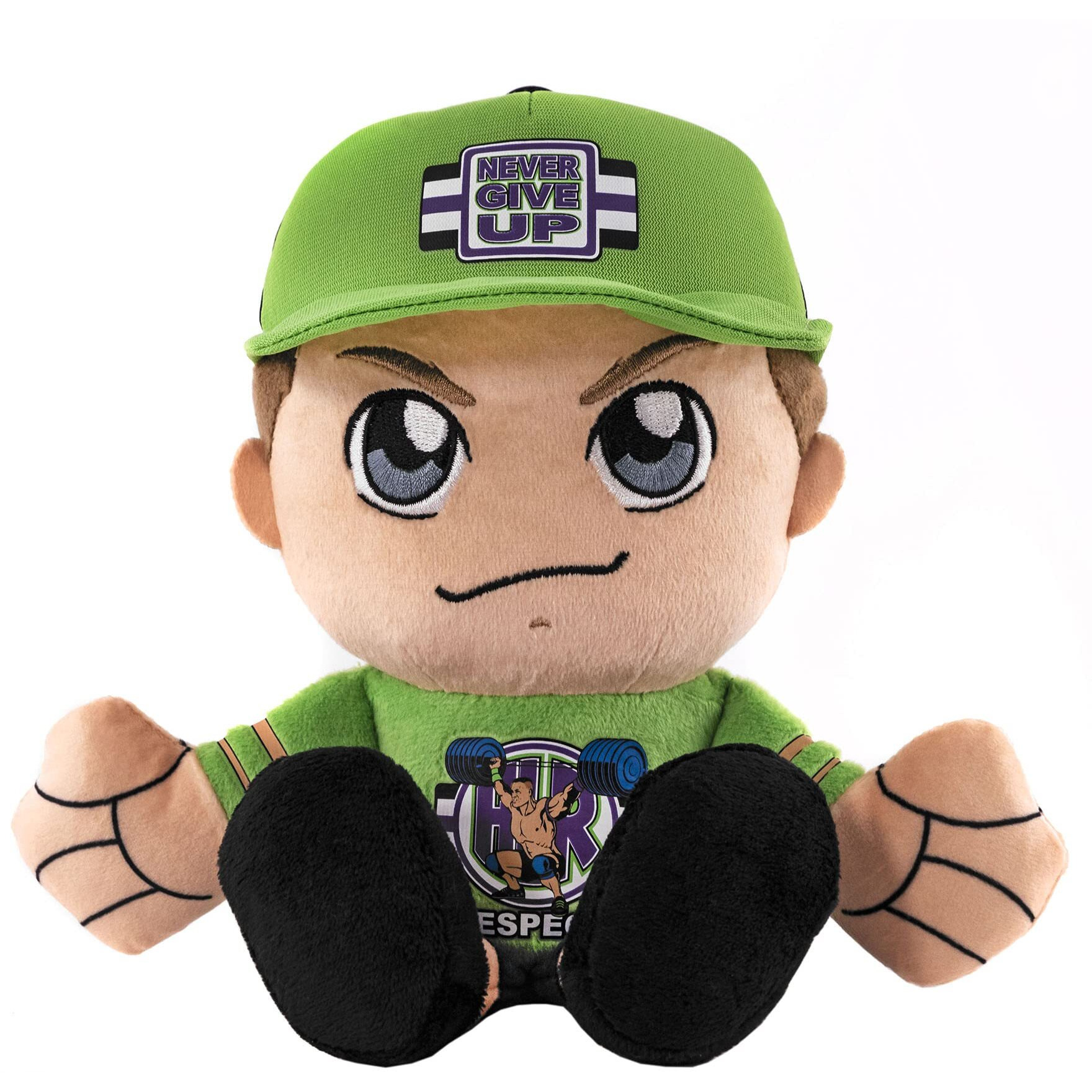 Bleacher Creatures Wwe John Cena 8 Kuricha Plush - Soft Chibi Inspired Wrestling Superstar