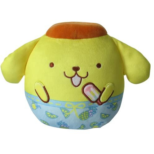 Squishmallow Official Kellytoy Plush 6.5 Inch Squishy Stuffed Toy Animal (Pompompurin)
