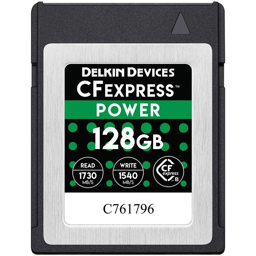 Delkin Devices 128Gb Power Cfexpress Type B Memory Card (Dcfx1-128)