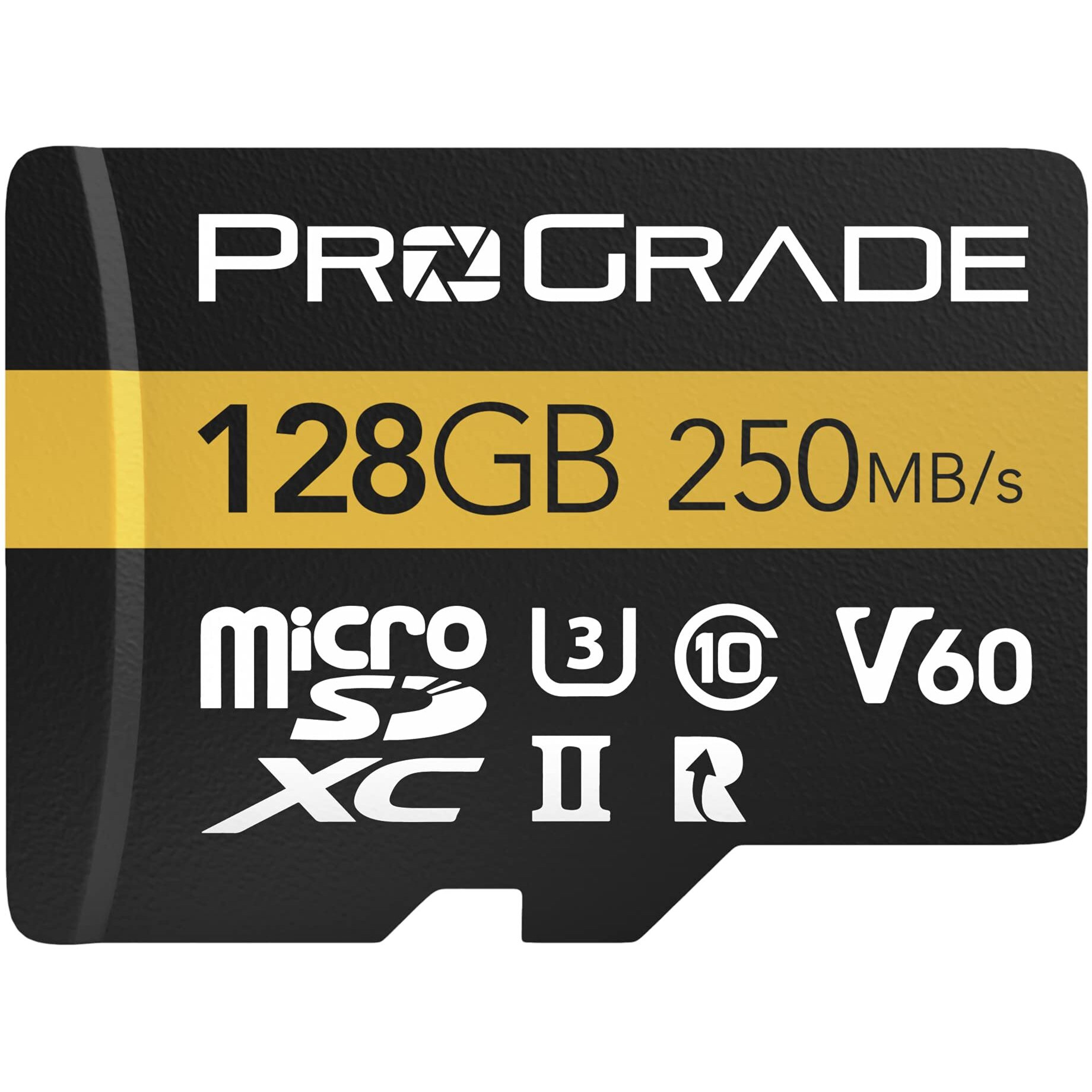Prograde Digital Microsd Memory Card - V60 Microsd Card For Dslr And Action Cameras - High Speed Transfer Of Files & Large Storage - Up To 250Mbs Read And 130Mbs Write Speed 128 Gb