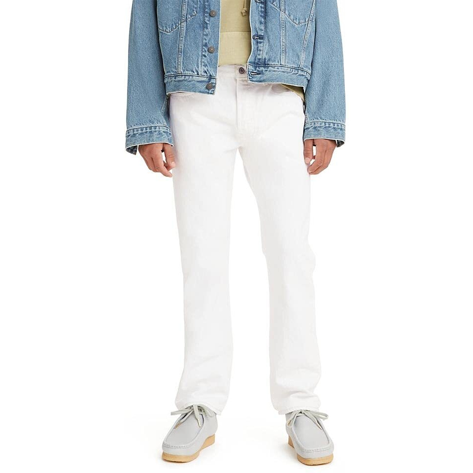 Levi's Men's 501 Original Fit Jeans, Optic Daisy, 30W X 32L