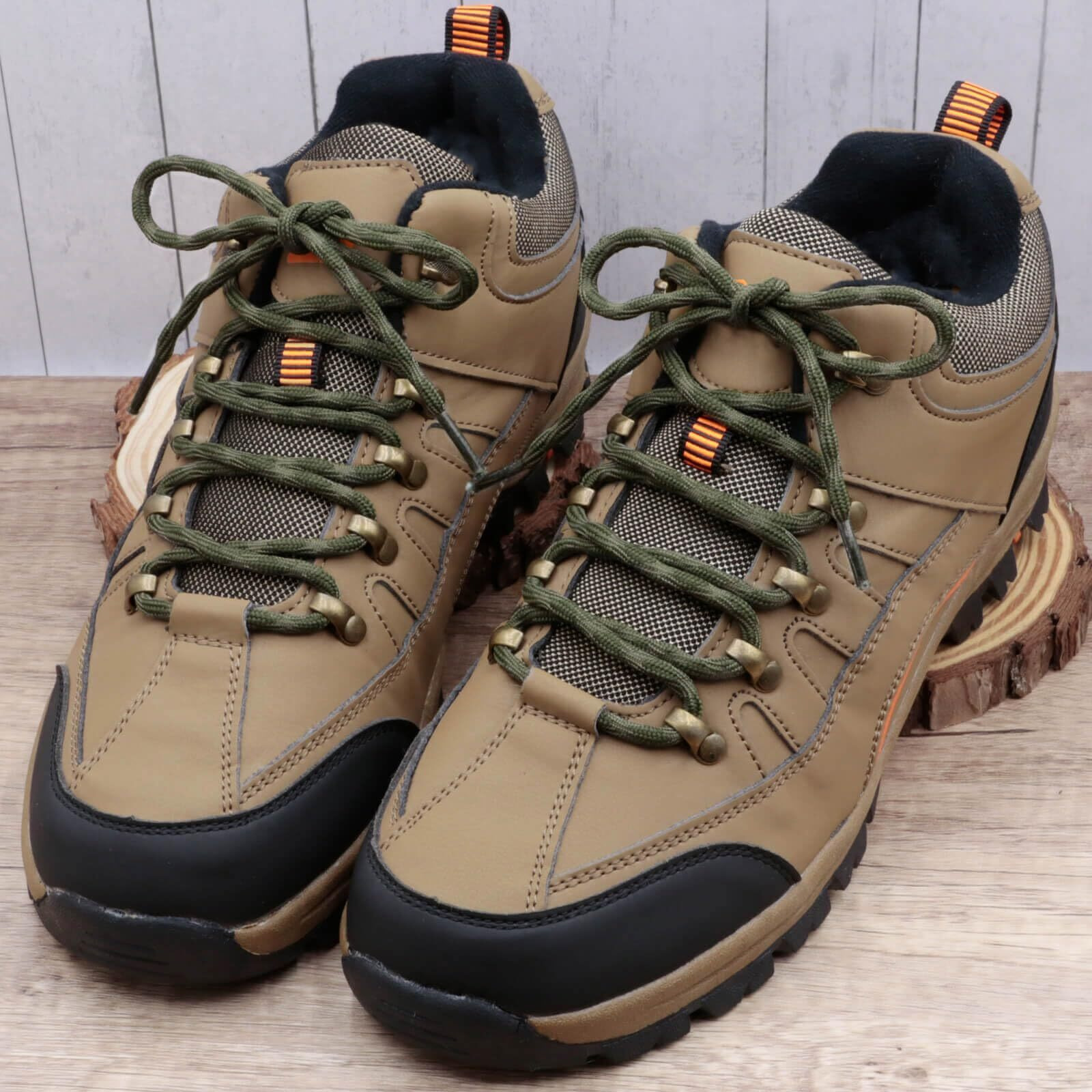 Delele 2 Pair Round Wave Shape Non Slip Heavy Duty And Durable Outdoor Climbing Shoelaces Army Green Hiking Shoe Laces Shoestrings-102 Inch