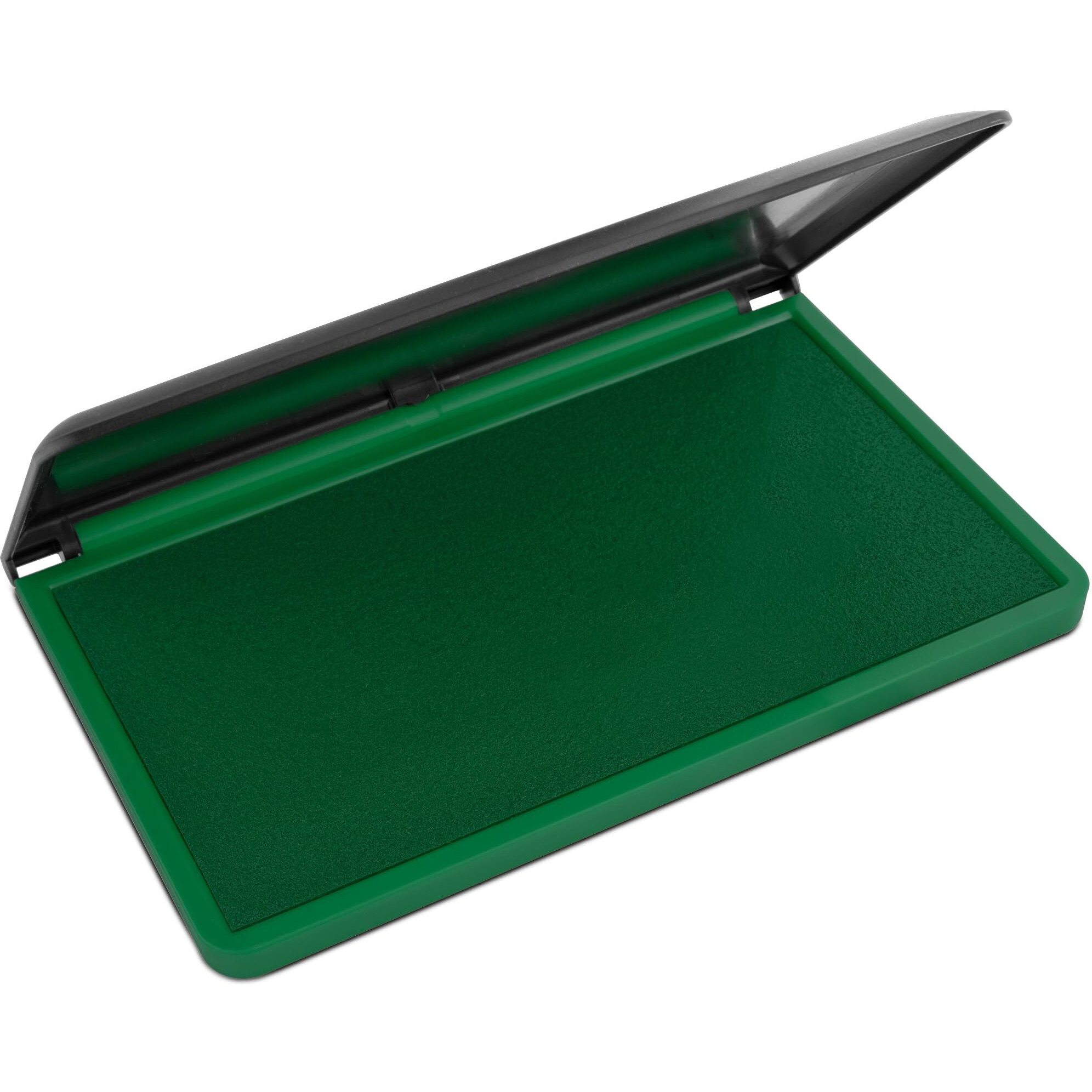 Maxmark Large Premium Green Ink Stamp Pad - 3.5" X 6.25" - Quality Felt Pad