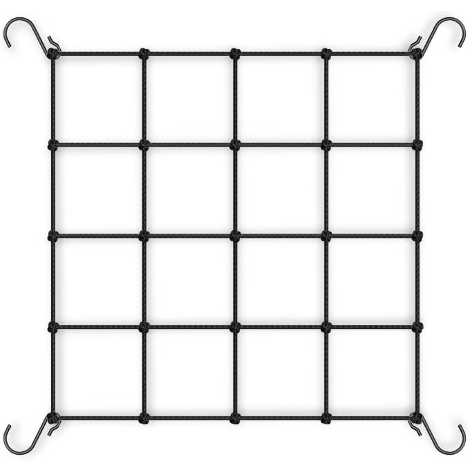 Ac Infinity Grow Tent Trellis Netting 2X2', Heavy-Duty Elastic Plant Net With Steel Hooks, Flexible Hydroponics Support For Grow Tents, Gardening, And Horticulture
