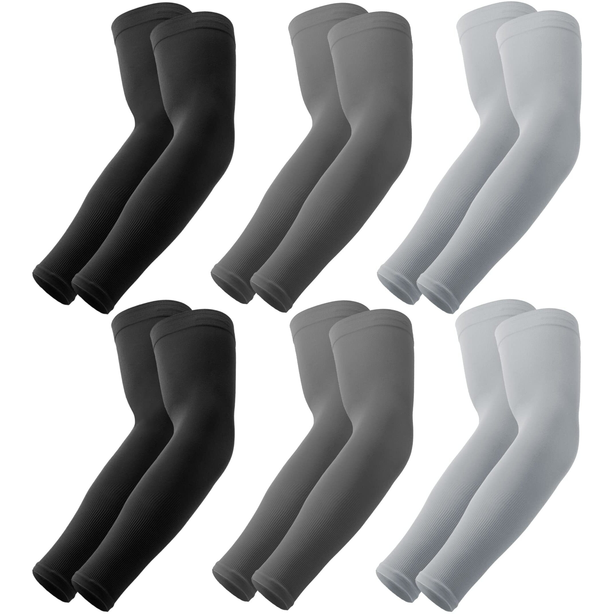 Outdooressentials Uv Sun Protection Compression Arm Sleeves - Tattoo Cover Up - Cooling Athletic Sports Sleeve For Football