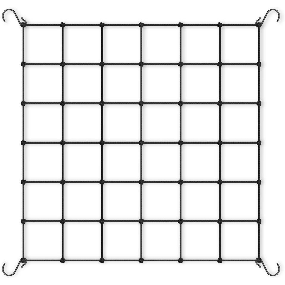 Ac Infinity Grow Tent Trellis Netting 3X3', Heavy-Duty Elastic Plant Net With Steel Hooks, Flexible Hydroponics Support For Grow Tents, Gardening, And Horticulture