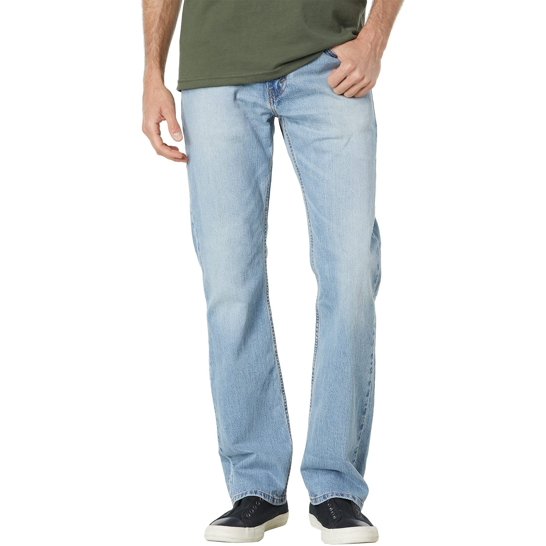 Levi's Men's 527 Slim Bootcut Fit Jeans, Here We Stop-Light Indigo, 30W X 34L