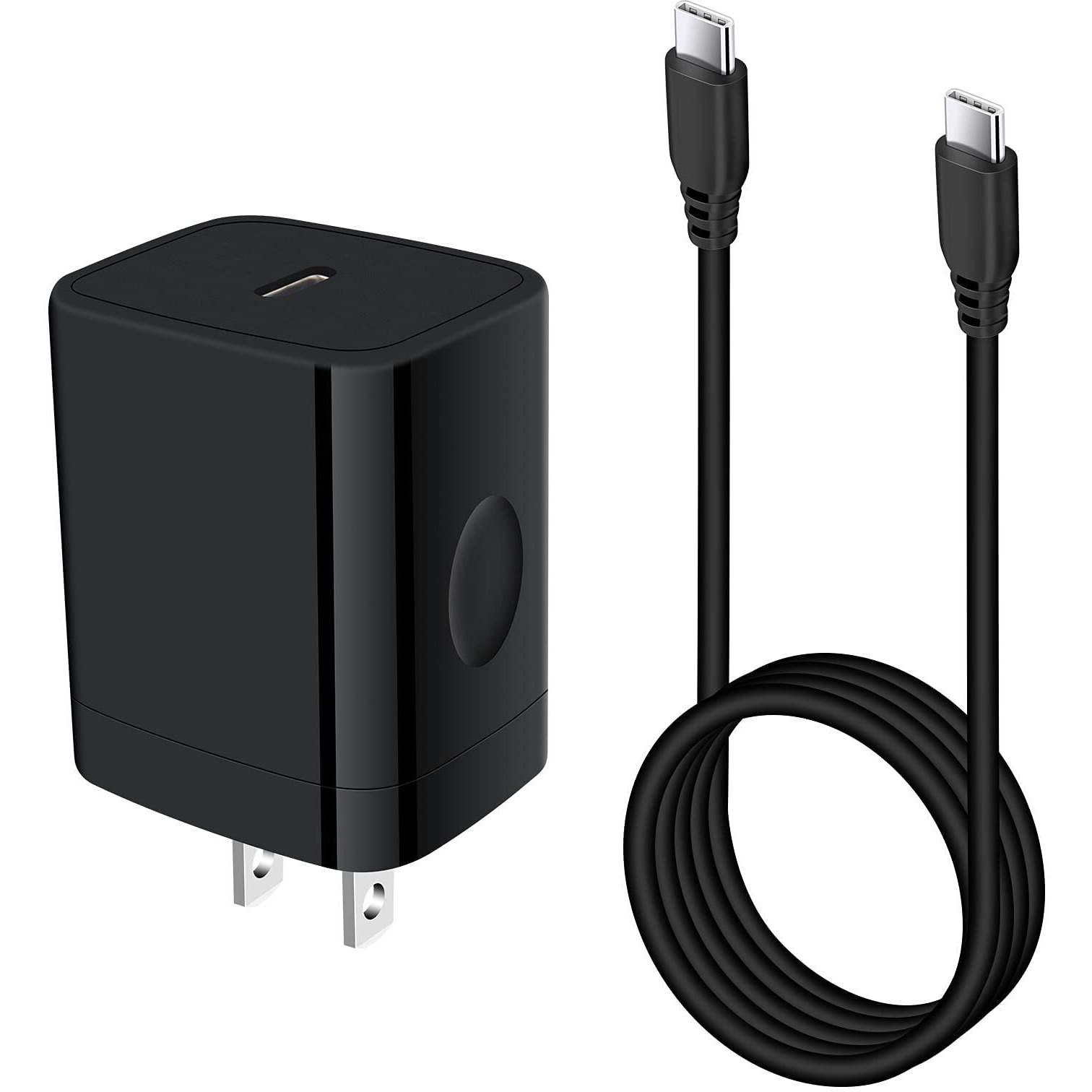 Type C Charger,20W Pd Usb C Wall Charger Fast Charging Block & 6Ft Android Phone Charger Cable Compatible Iphone 15 Pro Max Samsung Galaxy A14 5G,A24,A54,A34,A13,S22,S21 Fe,A53,Z Flip3,Z Fold,Note20
