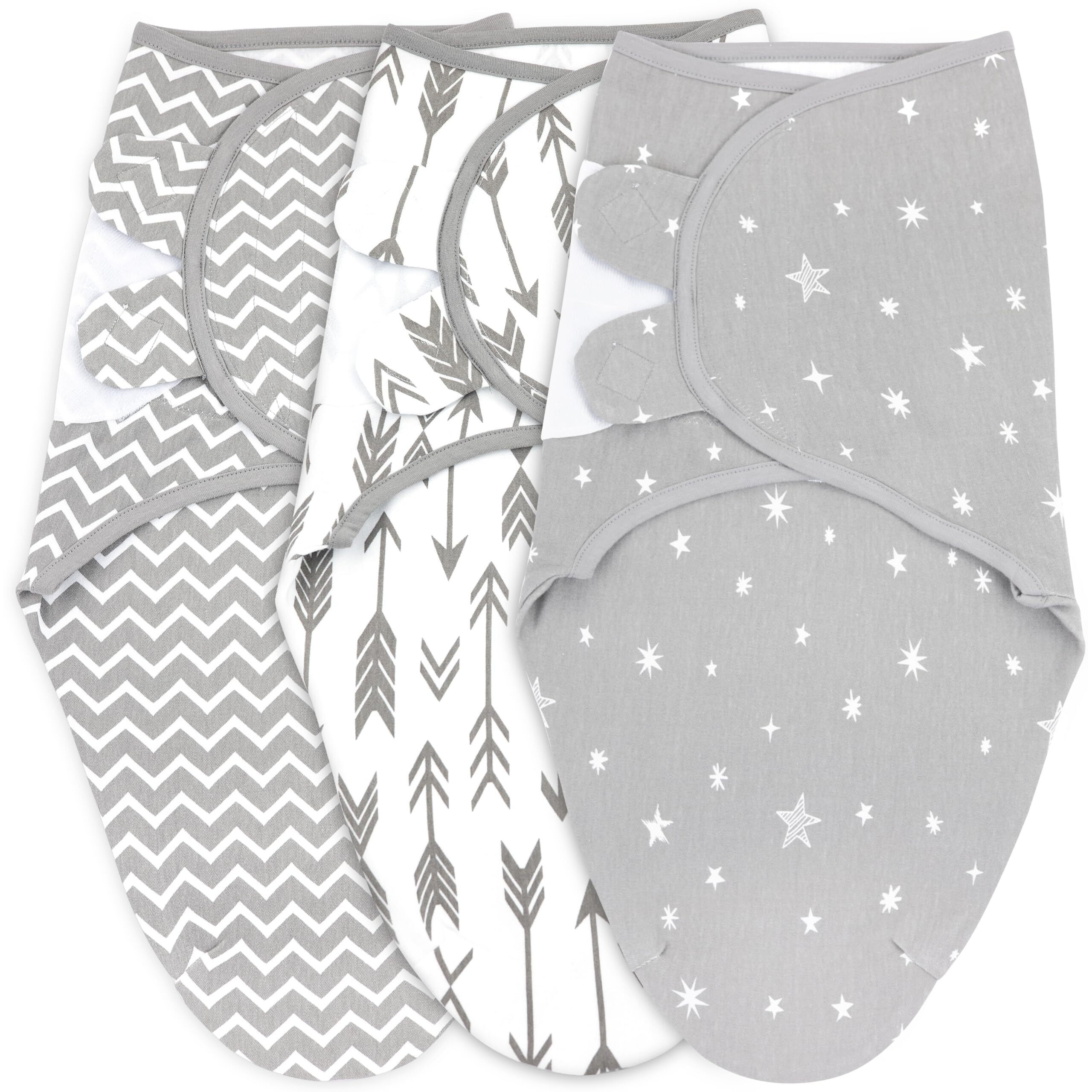 Bublo Baby Swaddles For Newborns Boy Girl - 3 Pack Baby Swaddles 3-6 Months - 3-6-Month Swaddles -Baby Swaddle Sleep Sack - Infant Swaddle Sleeping Sack - Baby Swaddle Blanket Wrap (Galaxy)