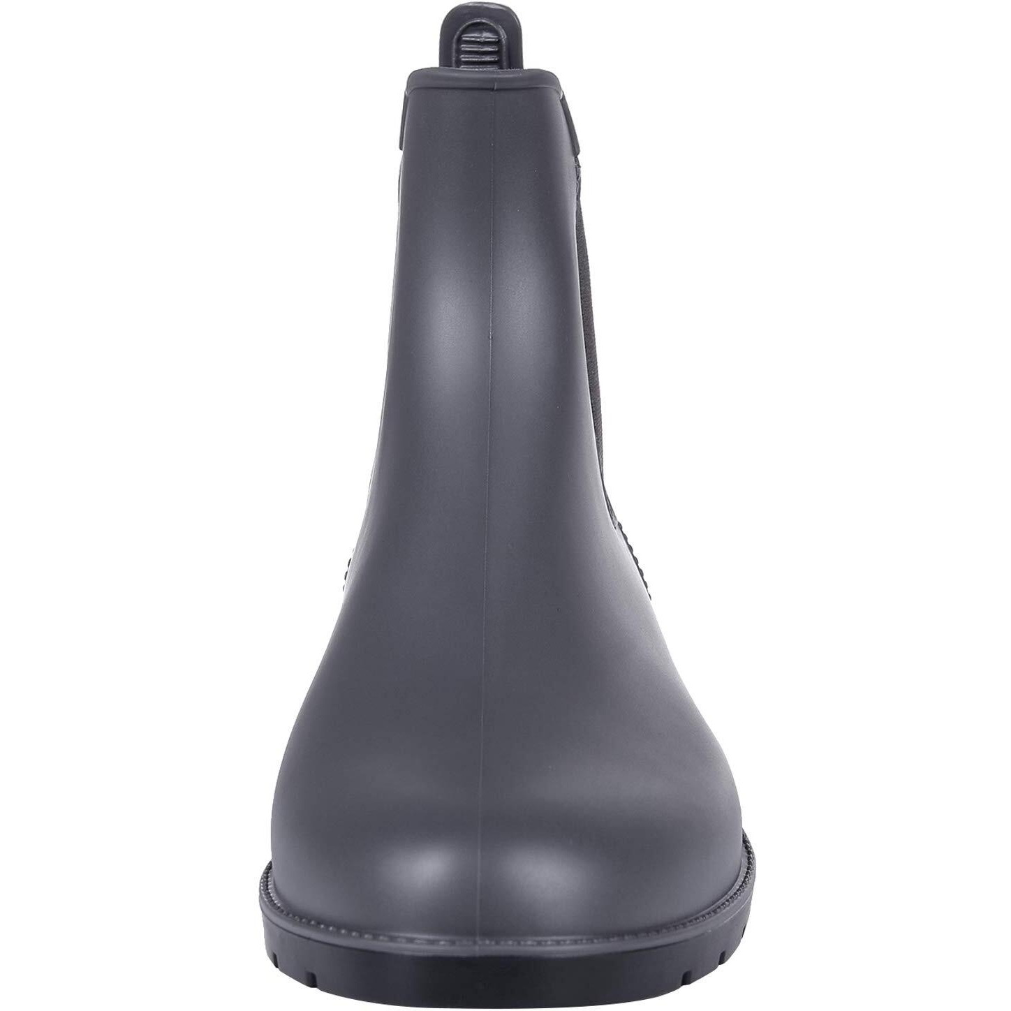 Asgard Women's Ankle Rain Boots Waterproof Chelsea Boots, Grey 38.5 (Size 8)