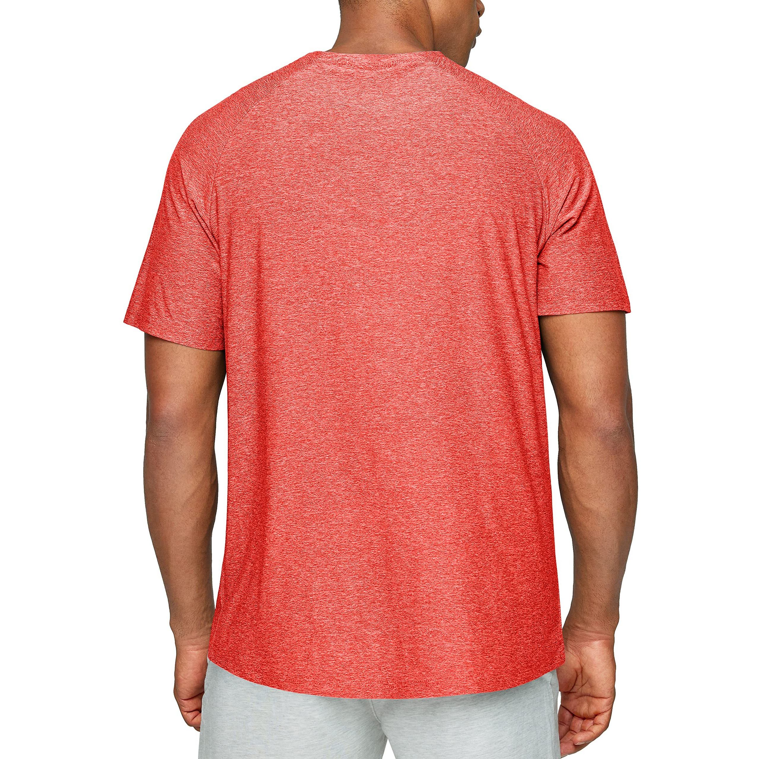 Men's Dry Fit Short Sleeve T-Shirt Crewneck Lightweight Tee Shirts For Men Workout Athletic Casual