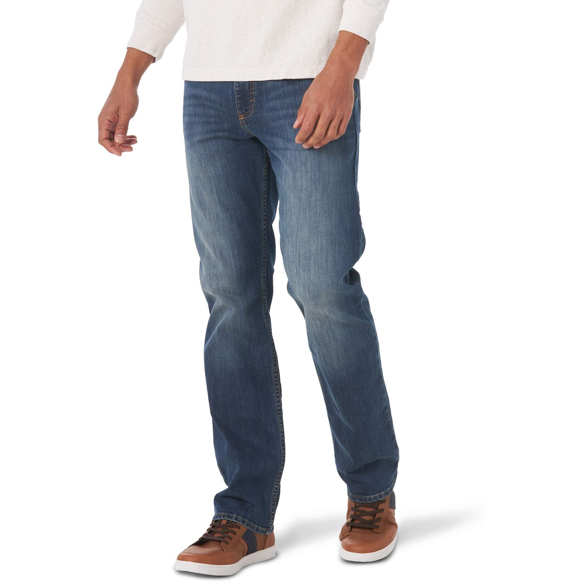 Wrangler Authentics Men's Slim Fit Straight Leg Jean, Dusk, 34W X 32L