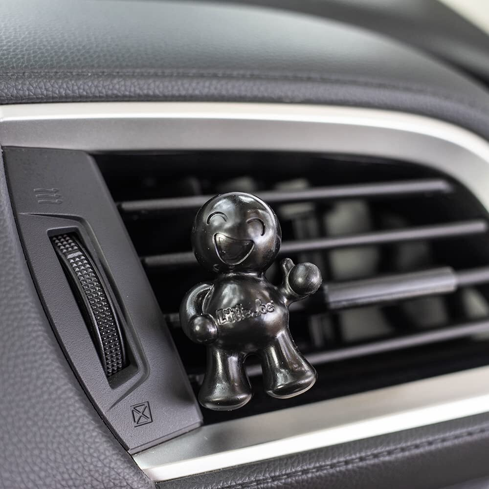 Little Joe 96405-6Pk Black Velvet Scent, Car Air Freshener, Clips To A/C Air Vent, Alcohol-Free Fragrance Oil, Non-Hazardous And Non-Toxic Plastic, Set Of 6