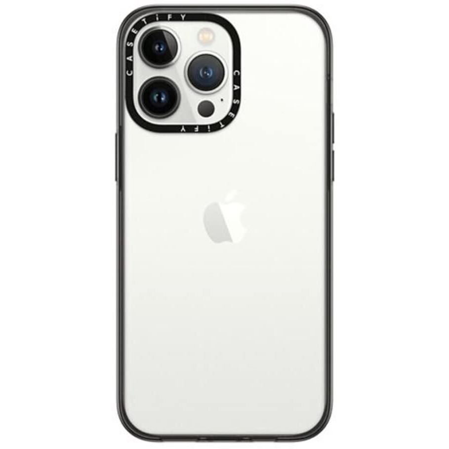 Casetify Essential Iphone 14 Pro Max Case [2X Military Grade Drop Tested / 4Ft Drop Protection] - Clear Black