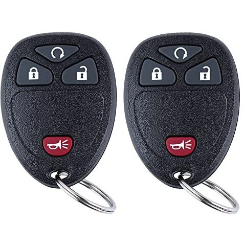 Vehicles Keyless Entry Remote Fits Chevy Suburban Silverado Equinox Avalanche Traversegmc Acadia Sierrasaturn Vue (Fccid Ouc60270,Ouc60221),Set Of 2