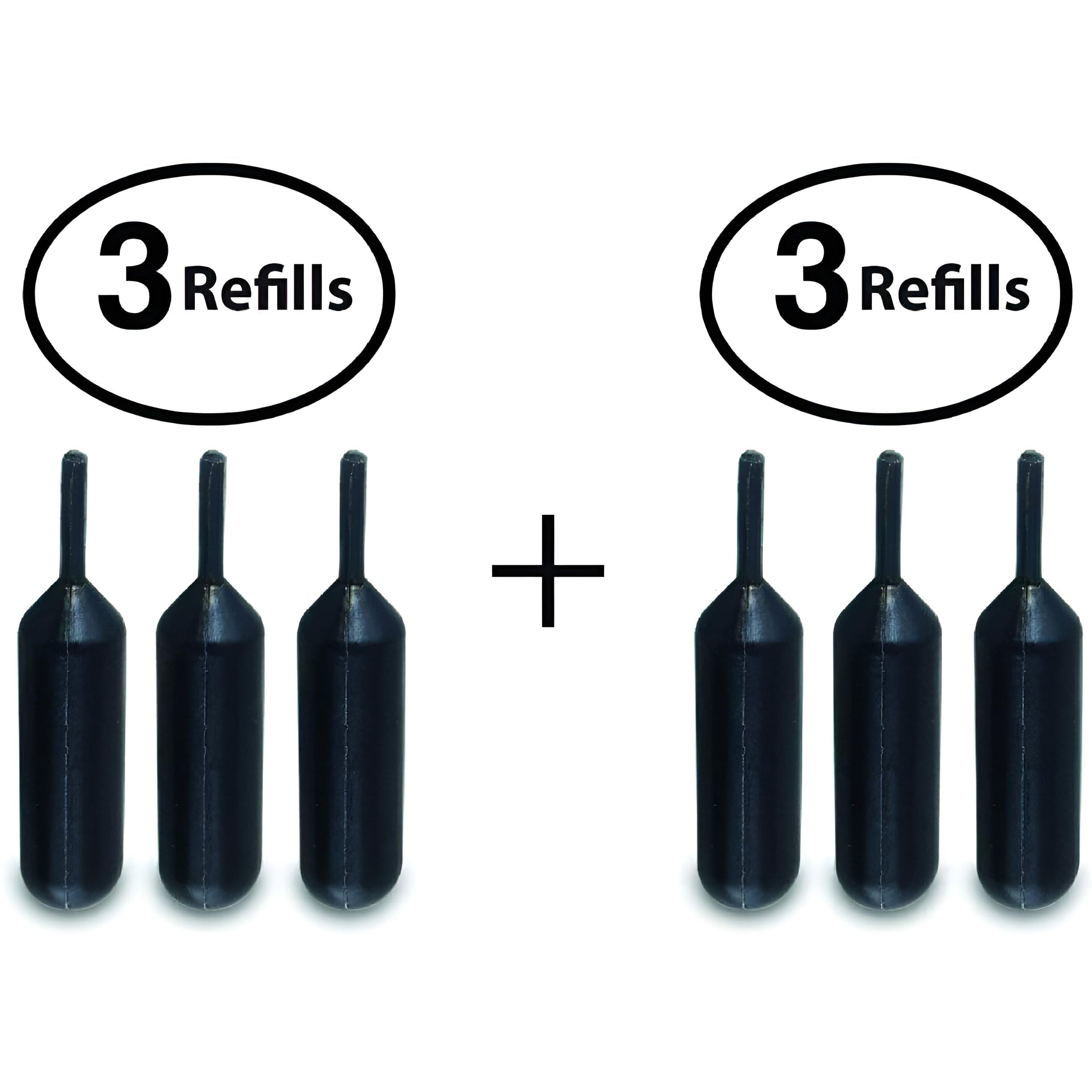 Identity Theft Protection Roller Stamps Refills - Refills For Confidential Roller Stamp, Anti Theft, Privacy & Security Stamp, Designed For Id Blackout Security - 6 Refills