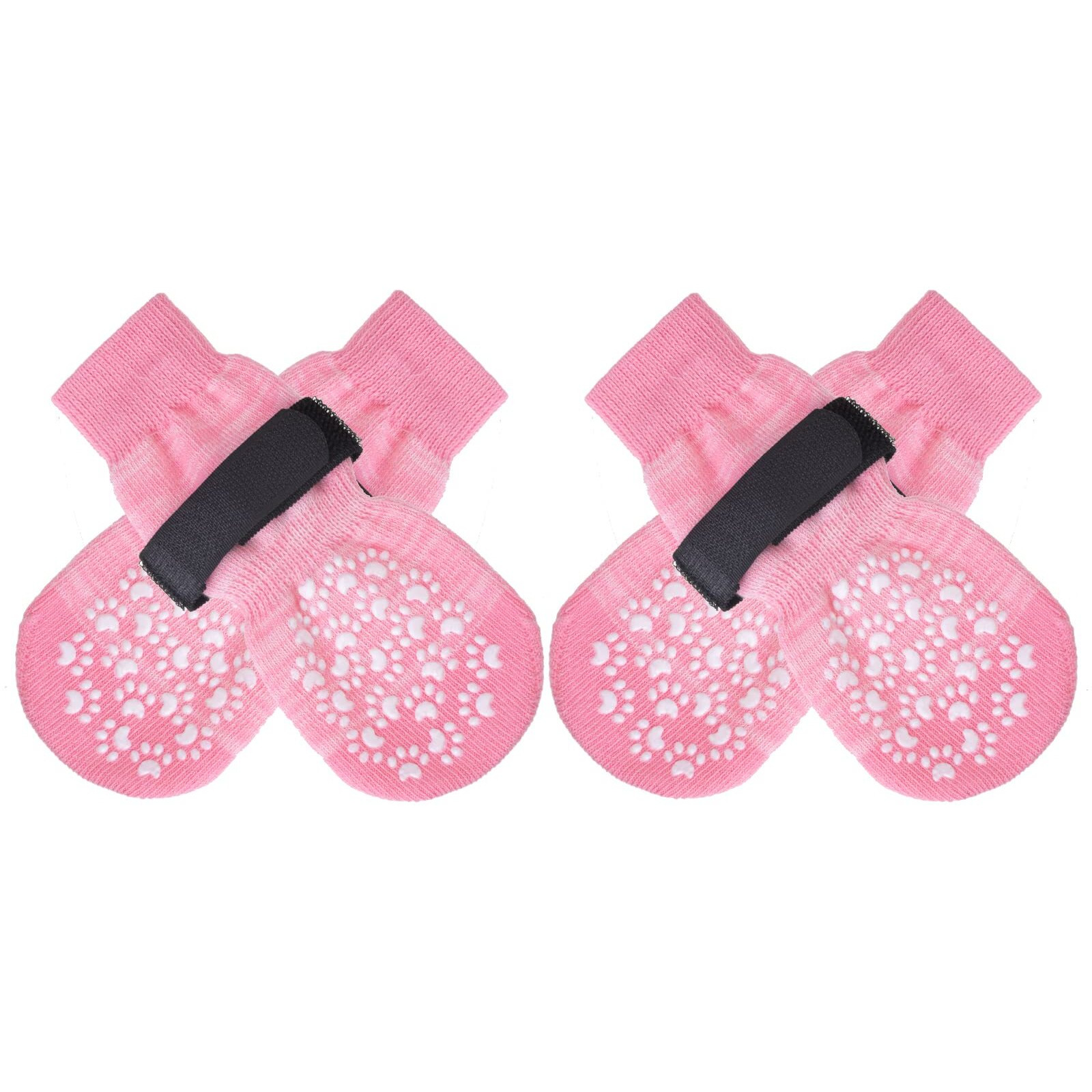 Expawlorer Anti Slip Dog Socks To Prevent Licking Paws, Dog Shoes For Hot Pavement, Dog Booties For Small Medium Large Senior Dogs, Traction Control Dog Boots & Paw Protectors For Hardwood Floors