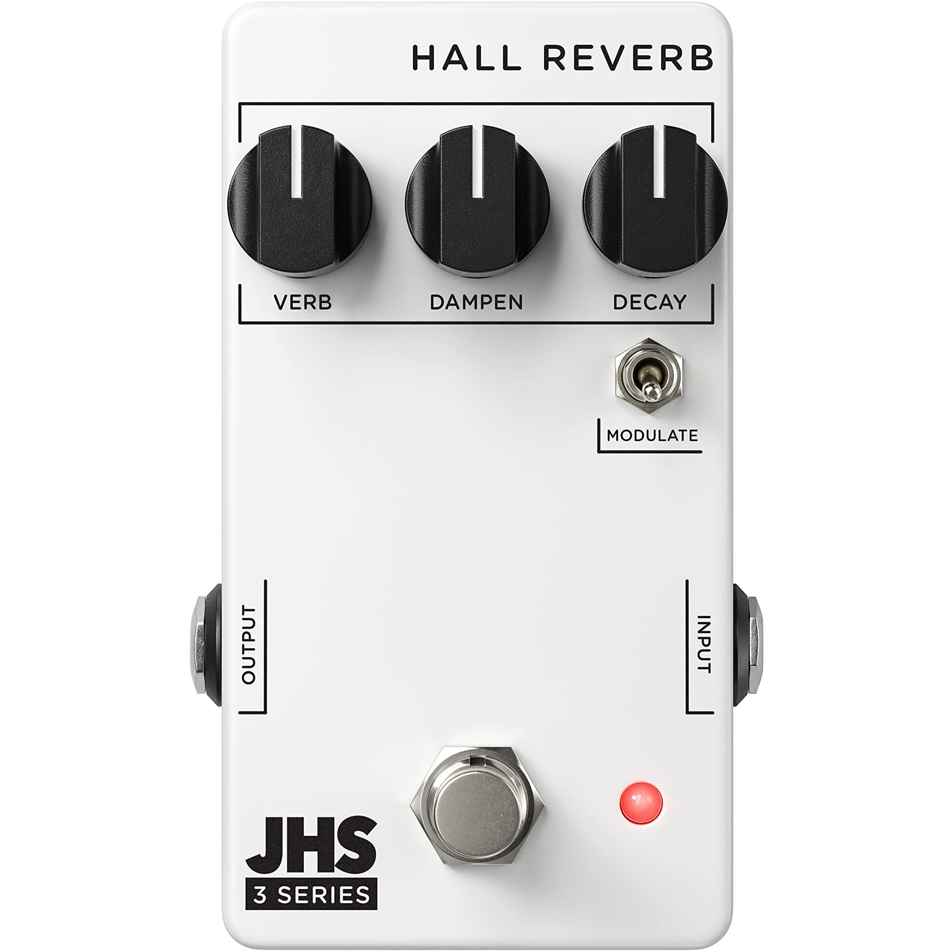 Jhs Pedals 3 Series Hall Reverb, White (3Shr)