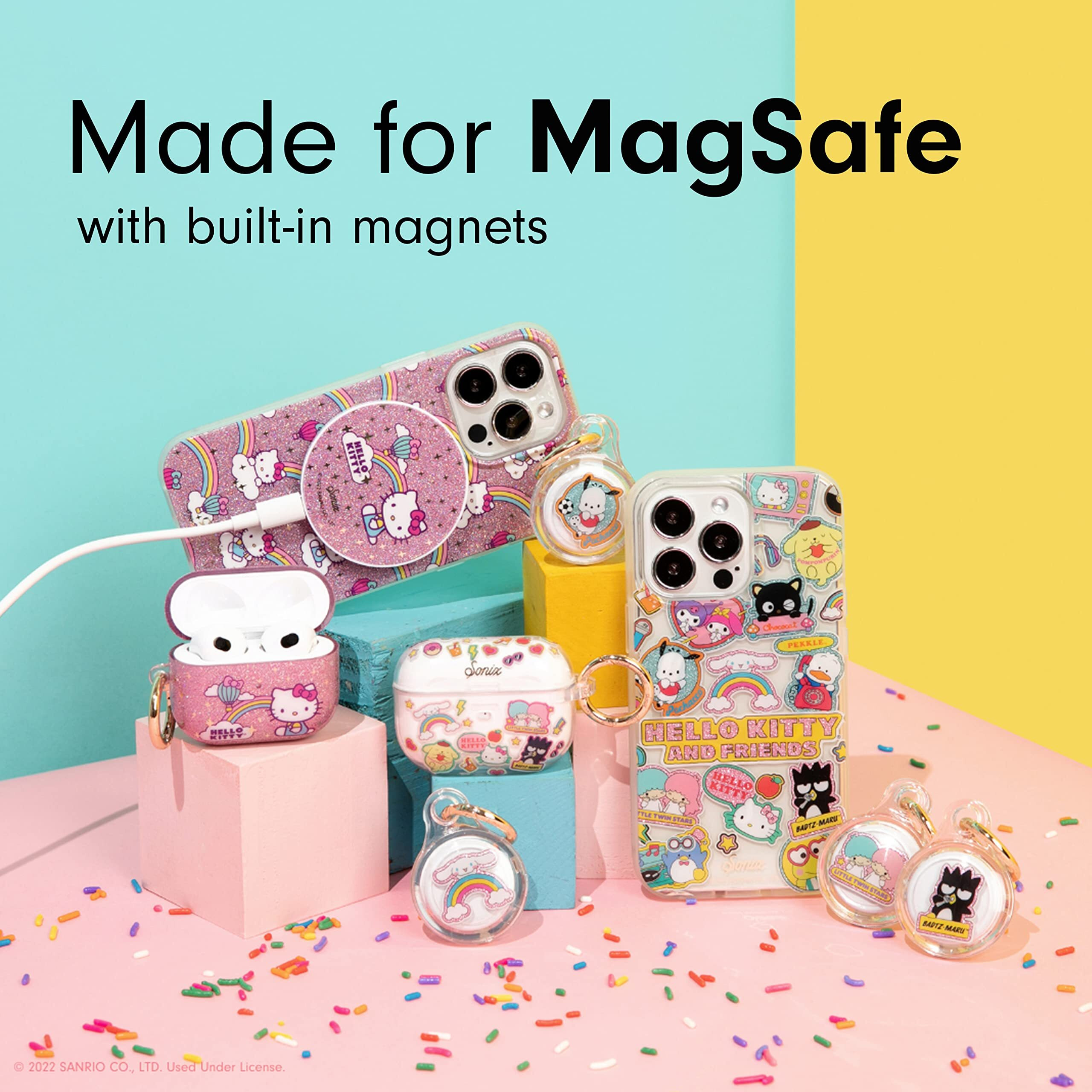 Sonix X Sanrio Case For Iphone 13 Pro Max / 12 Pro Max | Compatible With Magsafe | 10Ft Drop Tested | Hello Kitty & Friends Stickers