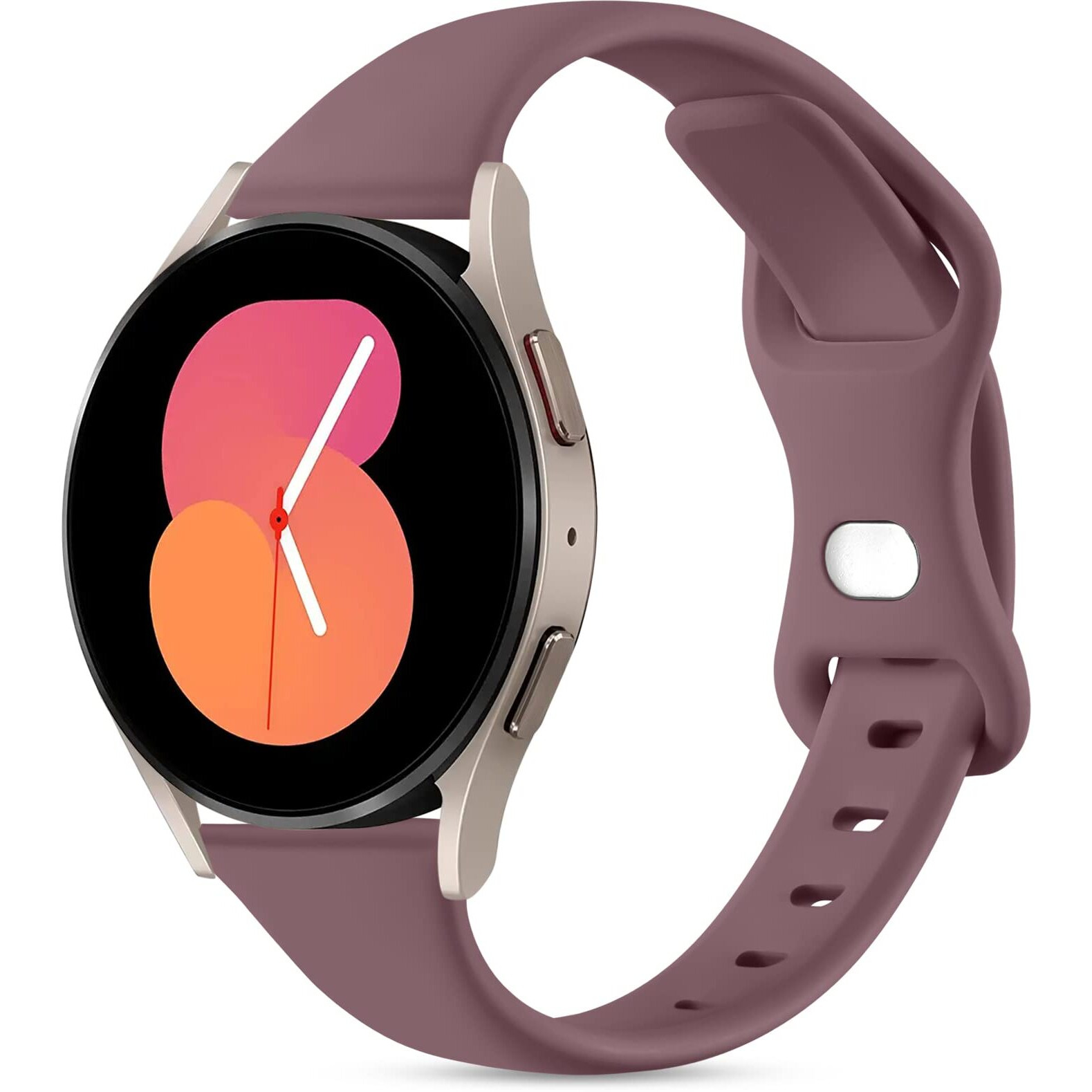 Imivio Compatible With Samsung Galaxy Watch 7/6/5/4 Bands 40Mm 44Mm, 20Mm Soft Slim Replacement Wristband Compatible With Samsung Watch 7/6 Classic 47Mm 43Mm/5/5 Pro 45Mm/4/4 Classic For Women Men