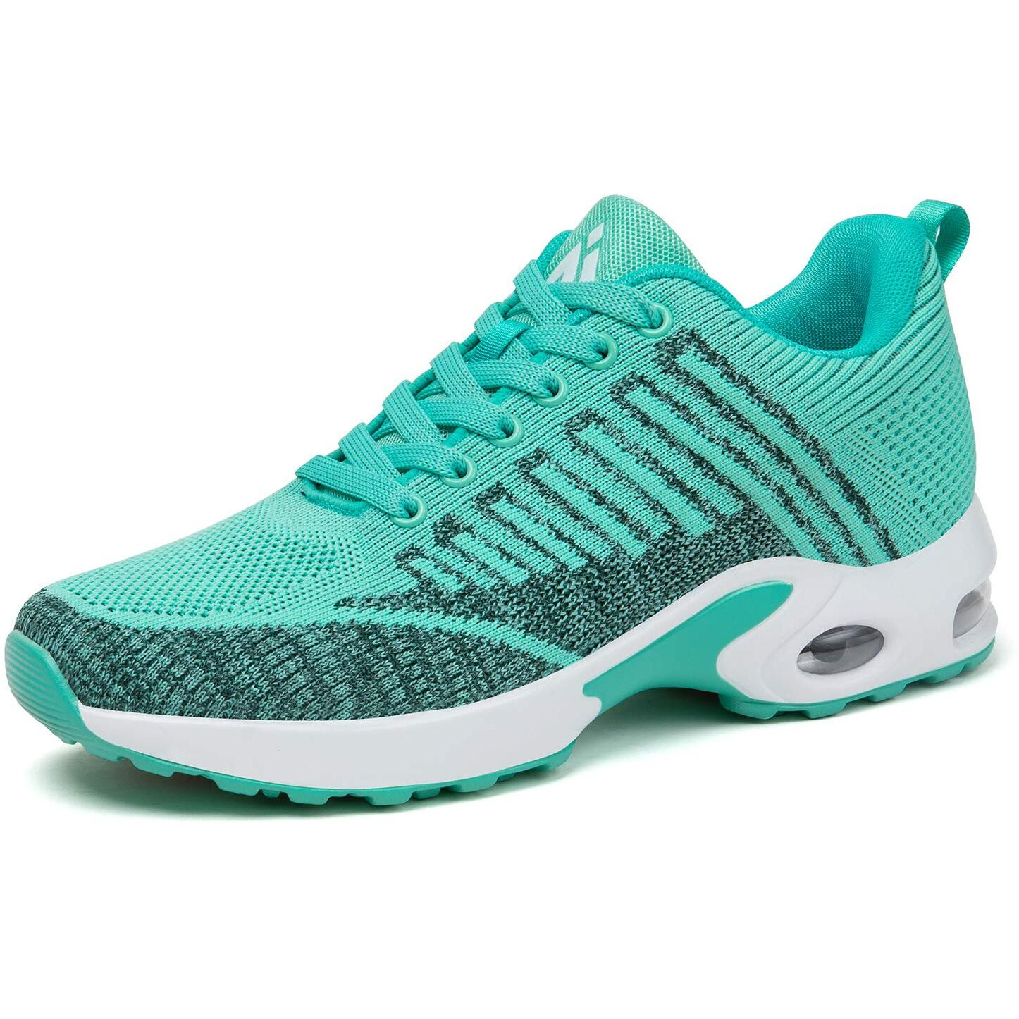 Mishansha Air Cushion Running Shoes Jogging Gym Breathable Womens Sneakers Lightweight Athletic Tennis Sport Shoes Light Green 5.5