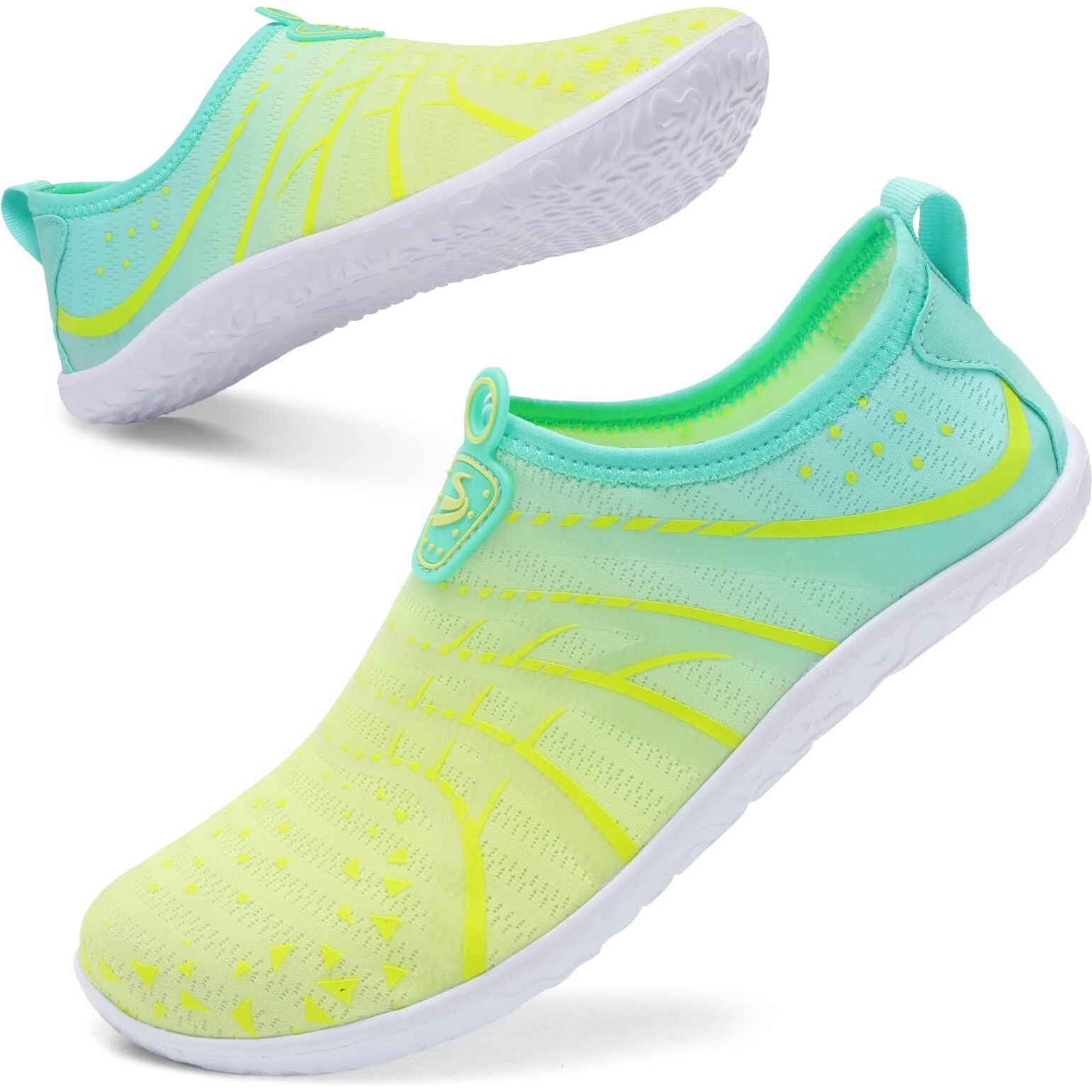 Spesoul Womens And Mens Water Shoes Breathable Quick Dry Swim Shoes Barefoot Aqua Socks Beach Shoes For Pool River Yoga Outdoor Water Sports 8-9 Women Women/6.5-7 Men