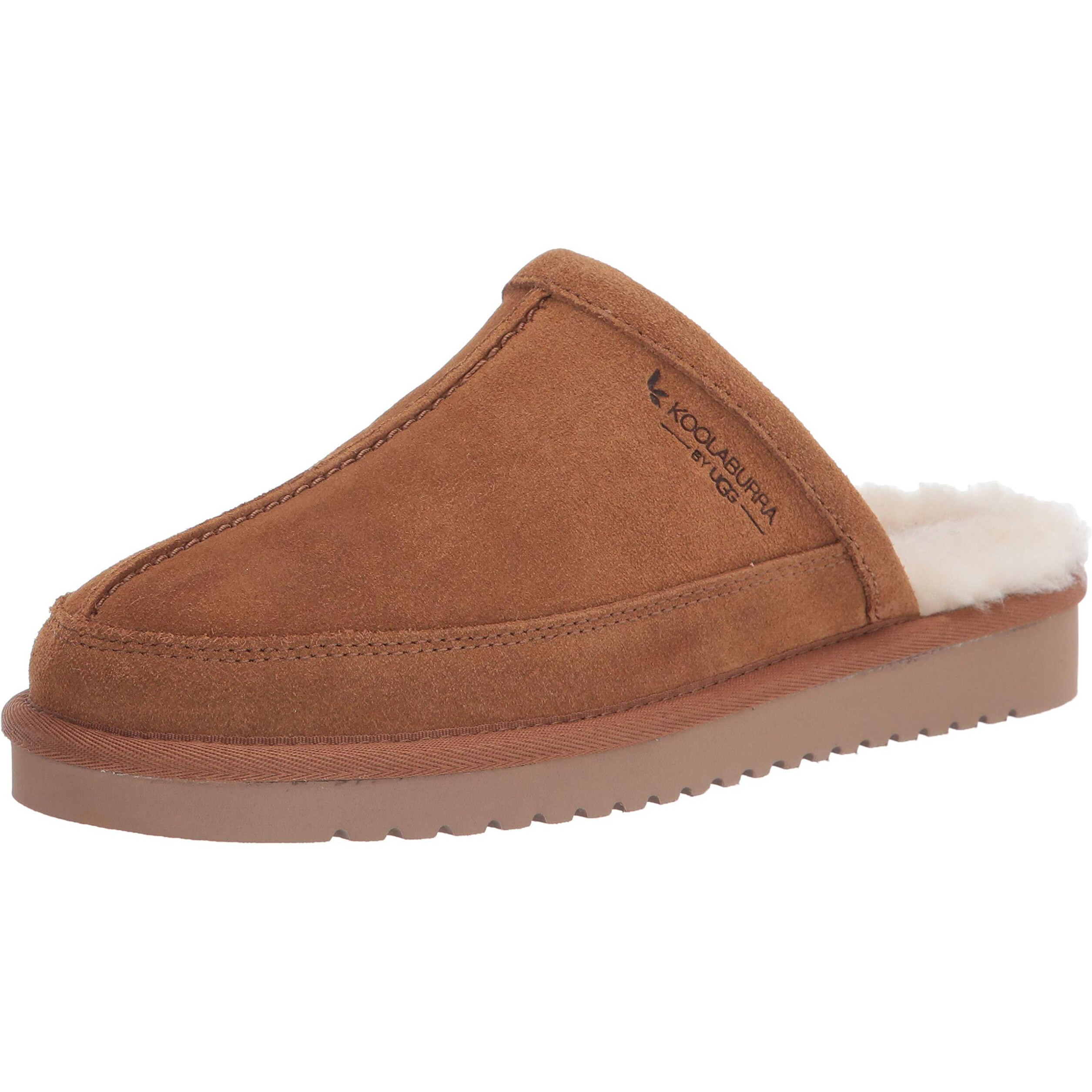 Koolaburra By Ugg Men's Bordon Slipper, Chestnut, 12