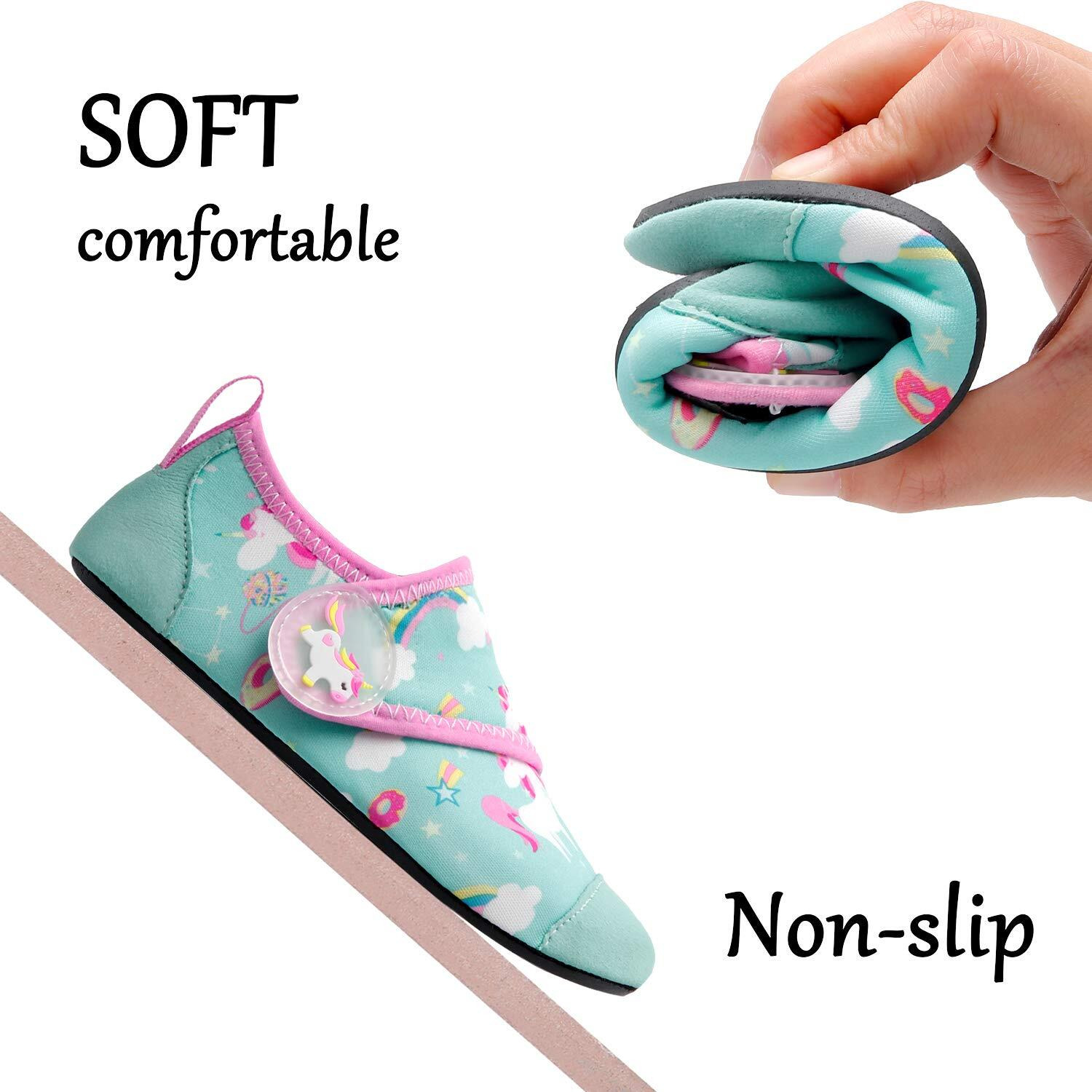 Centipede Demon Kids Water Shoes Girls Boys Breathable Quick Dry Barefoot Aqua Sock Shoes For Swim Pool Beach Outdoor Water Sports 11-11.5 Little Kid