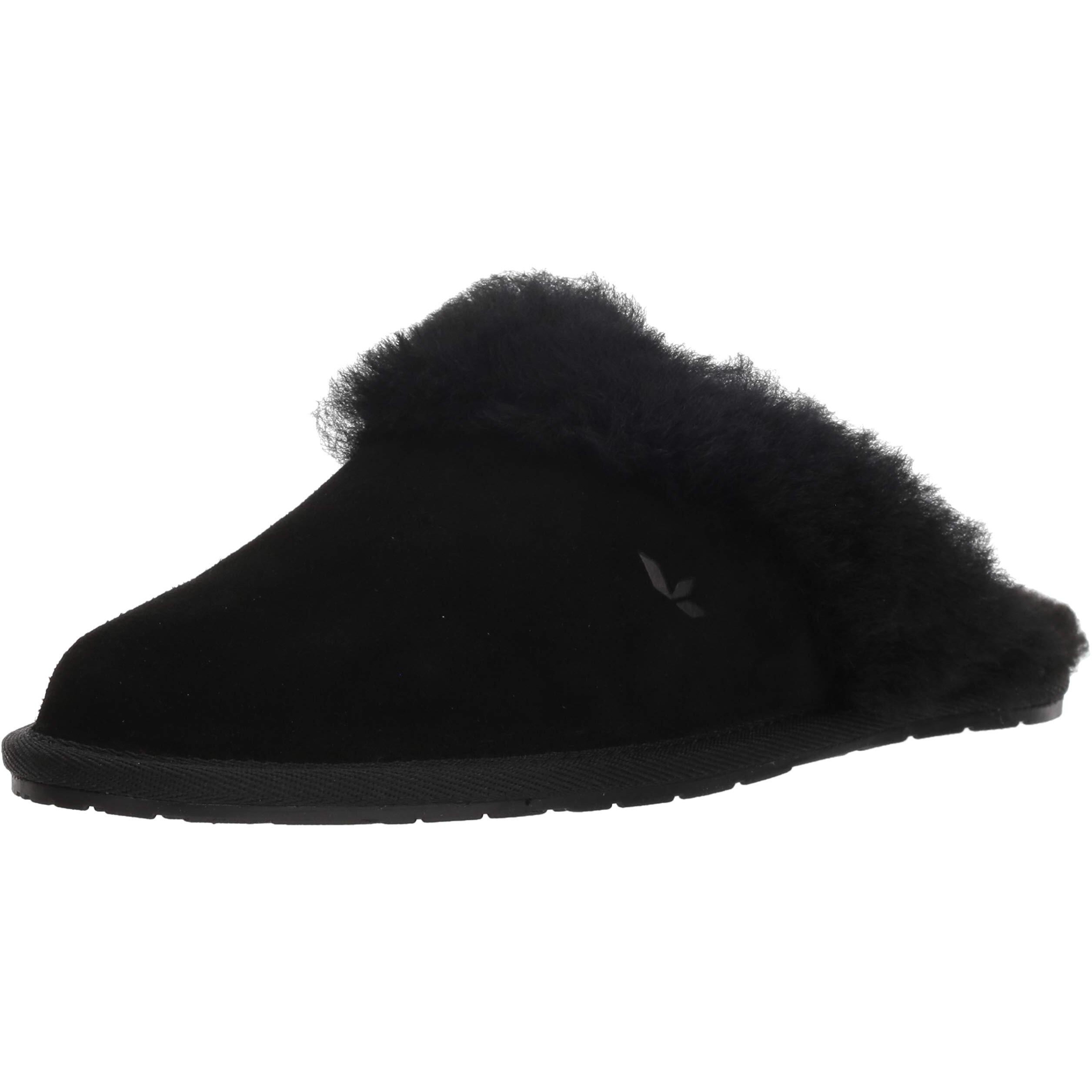 Koolaburra By Ugg Womens Milo Slipper, Blackblackblack, 8