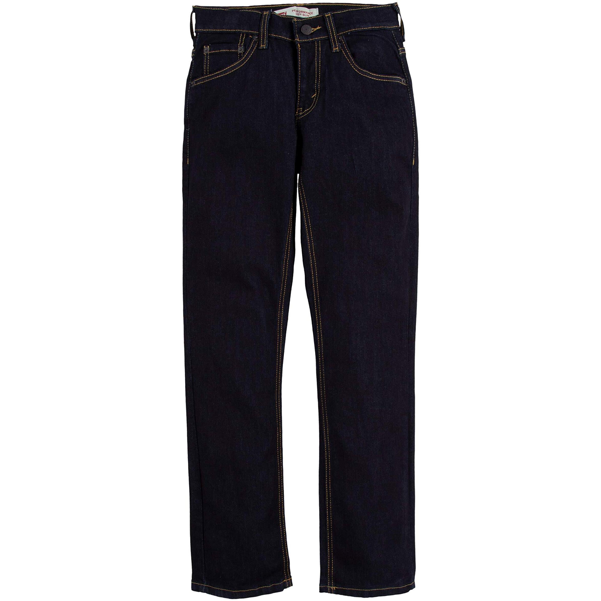 Levi's Boys' Big 511 Slim Fit Performance Jeans, Ice Cap, 12