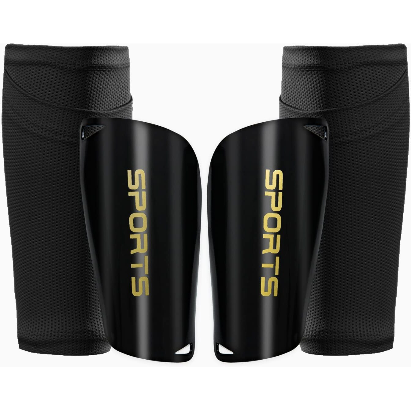 Aimisicar Kids Youth Soccer Shin Guards, Shin Pads And Shin Guard Sleeves For 3-15 Years Old Boys And Girls For Football Games, Eva Cushion Protection Reduce Shocks And Injuries