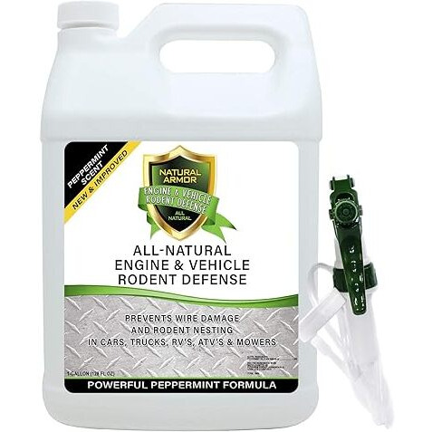 Mice/Mouse, Rat, Squirrel & Rodent Wire, Engine & Vehicle Protection Spray Prevents Chewing & Nesting For Cars, Trucks, Rv