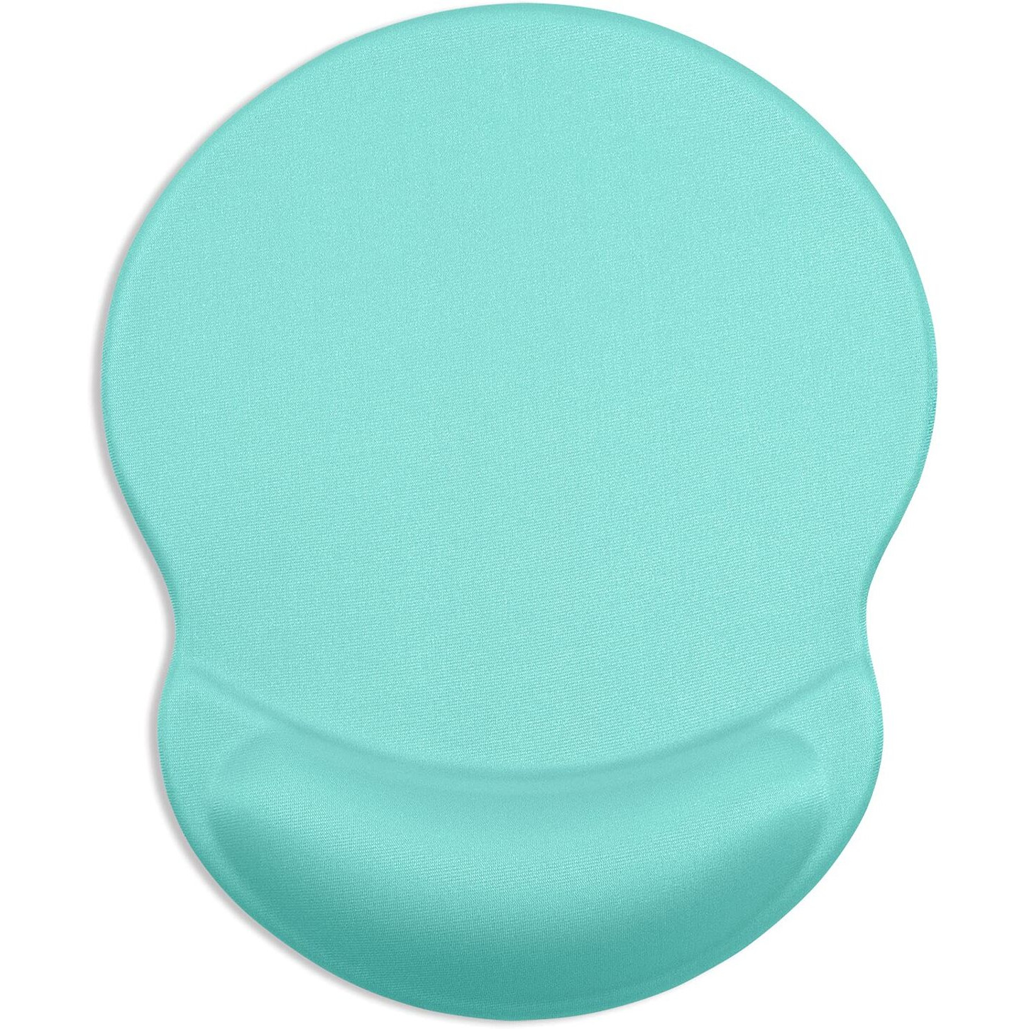 Itnrsiiet Ergonomic Mouse Pad With Gel Wrist Support Small Wrist Rest Smooth Surface Non-Slip Pu Base Comfortable Office Supplies Pain Relief, 8.7 X 7.2 Inches, Green