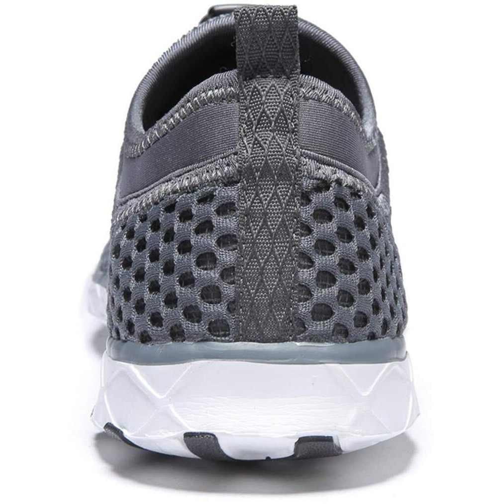 Zhuanglin Men's Quick Drying Aqua Water Shoes Dark Grey 8