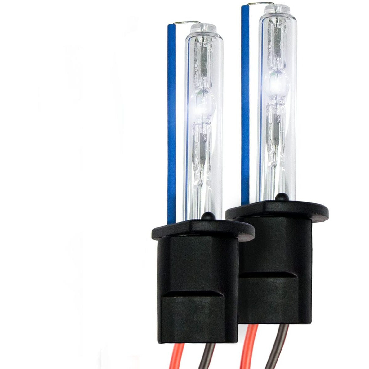 Xtremevision Hid Xenon Replacement Bulbs - H1 6000K - Light Blue (1 Pair)