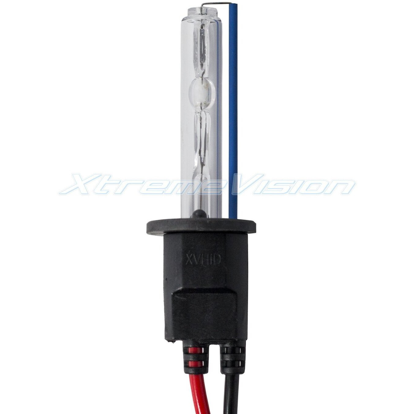 Xtremevision Hid Xenon Replacement Bulbs - H1 6000K - Light Blue (1 Pair)