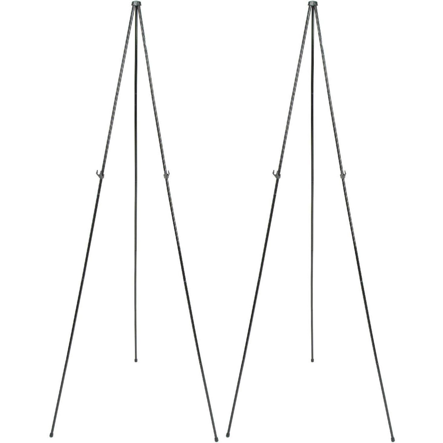 Quartet Easel, Instant Easel Stand, 63, Supports 5 Lbs, Tripod Base, 2 Pack (29Eaz2)