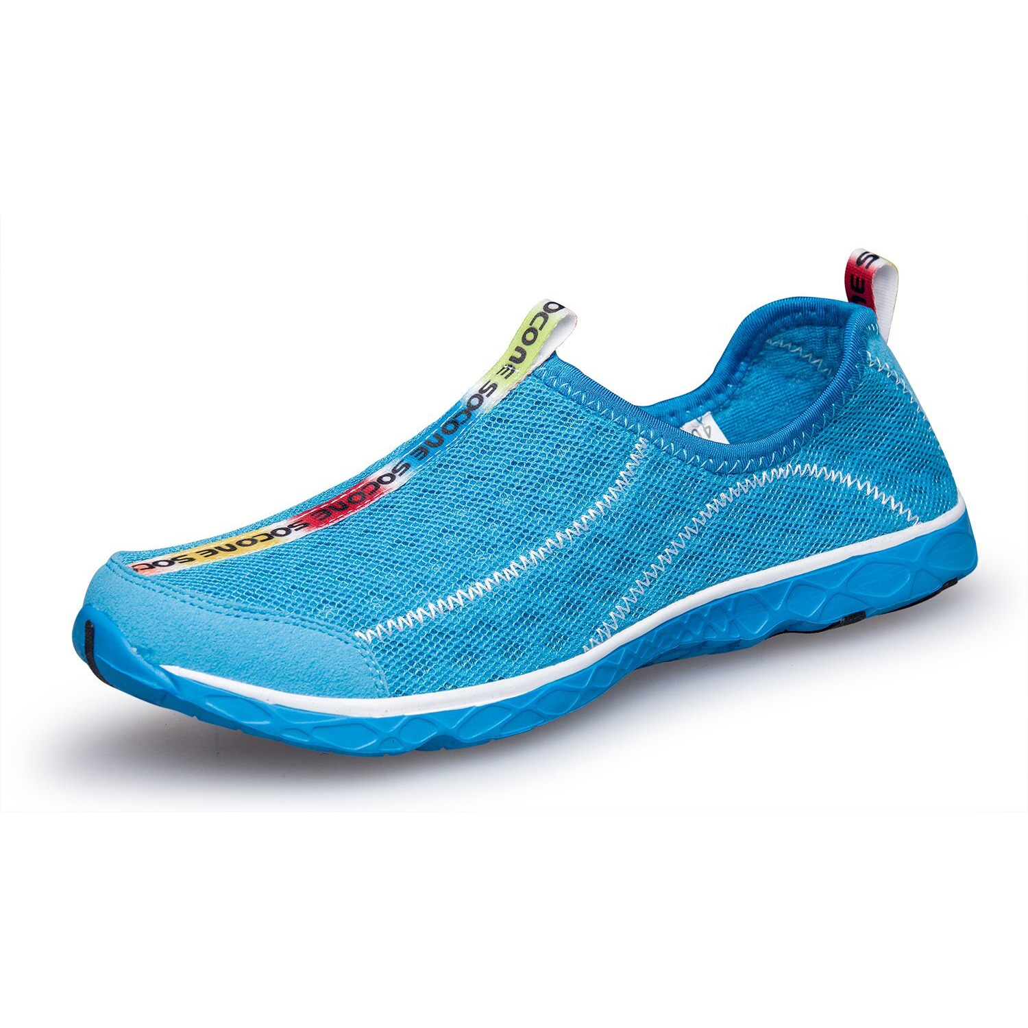 Zhuanglin Men's Quick Drying Aqua Water Shoes Blue 8