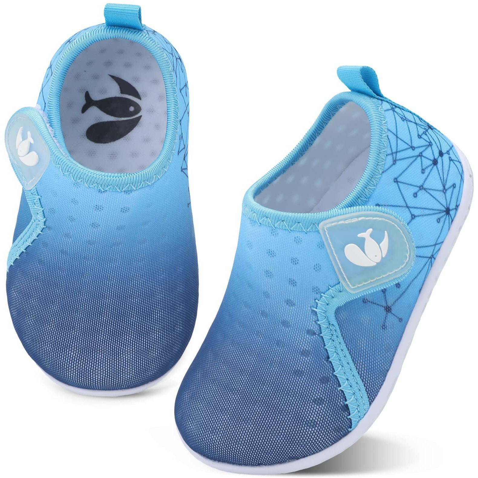 Feetcity Baby Boys Girls Water Shoes Beach Swim Pool Shoe Barefoot Aqua Socks 6-12 Months Infant