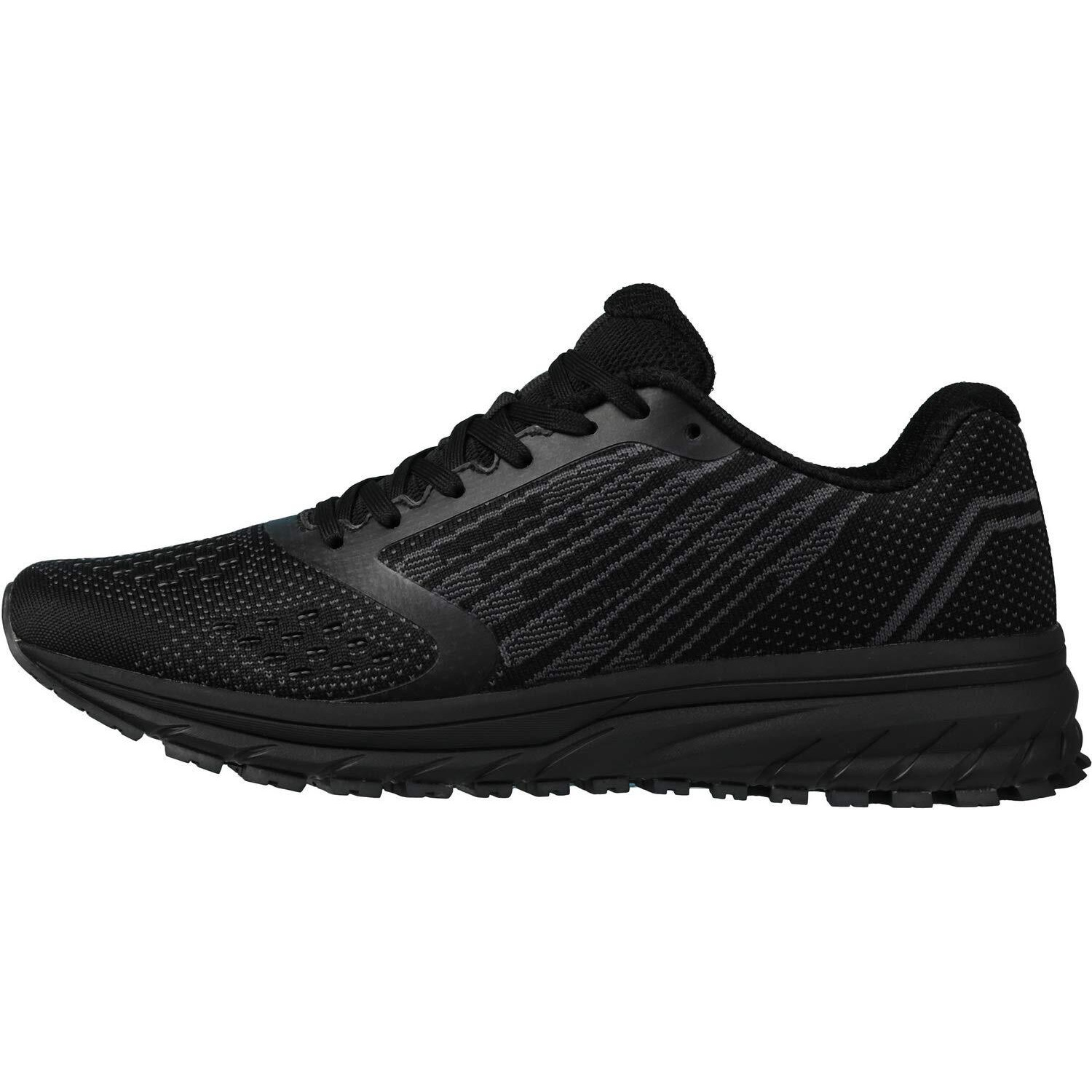 Joomra Whitin Men's Running Shoes Walking Jogging Workout Fitness Size 7 Black Lightweight Cushion Breathable Teens Boys Lace Up Runny Gym Sport Tennis Sneakers For Man 40