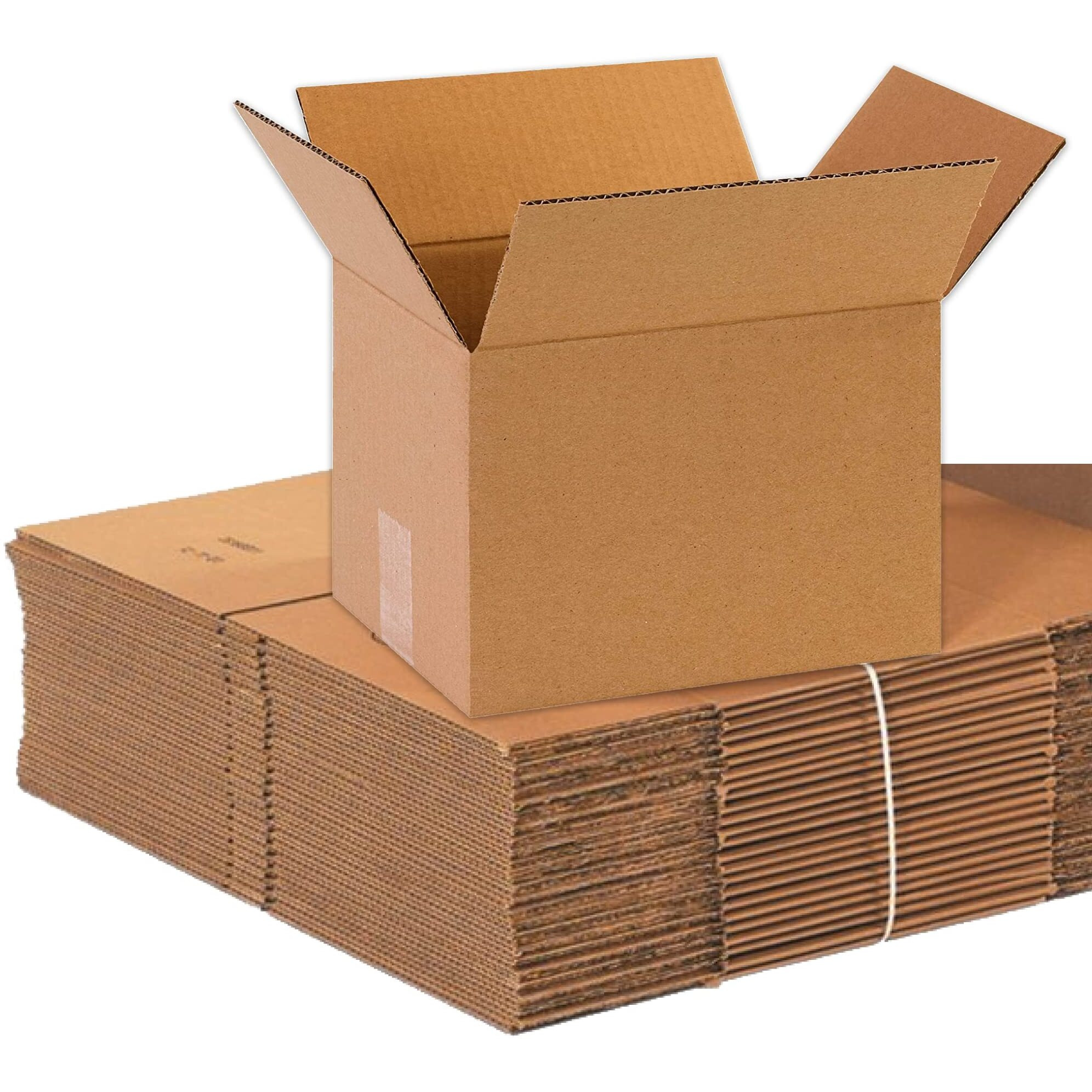 Box Usa Shipping Boxes Medium 10L X 8W X 7H, 25-Pack  Corrugated Cardboard Box For Packing, Moving And Storage 1087