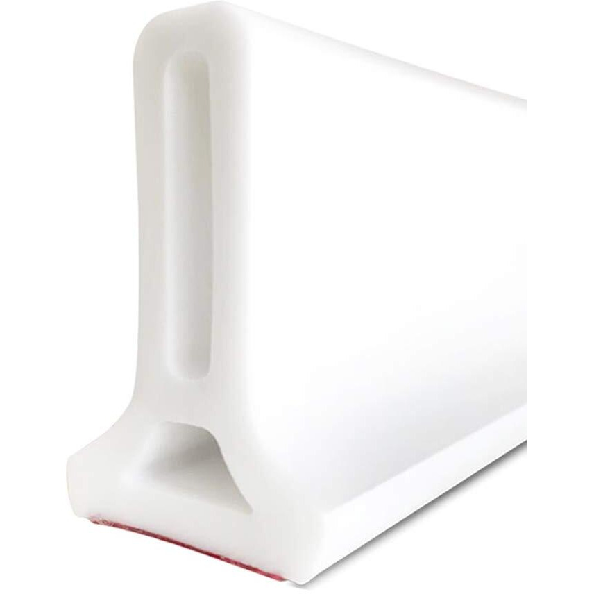 Duzzy 39 Inch Collapsible Shower Water Dam Shower Stopper Barrier And Retention System And Keeps Water Inside Threshold Dry And Wet Separation Suitable For Bathroom And Kitchen