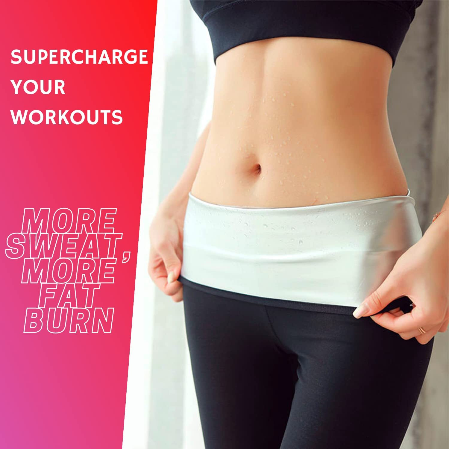 Nanohertz Sauna Sweat Shapewear High Waisted Shorts Thigh Workout Suit Waist Trainer Weight Loss Lower Body Shaper Sweatsuit Exercise Fitness Gym Women