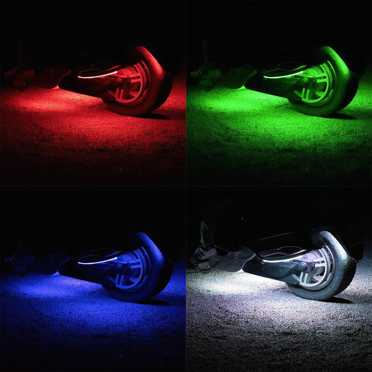 4Pcs 4-Feet Extension Cords For Underglow Rgb Led Light Strip Kits With 4-Pin Fast Locking Connectors On Motorcycles Trikes Trailers Golf Carts, Ext-4Ft
